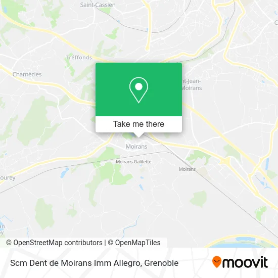 Scm Dent de Moirans Imm Allegro map
