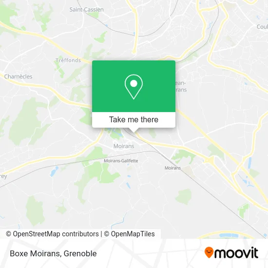 Boxe Moirans map