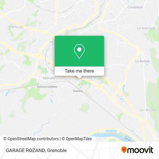 GARAGE ROZAND map