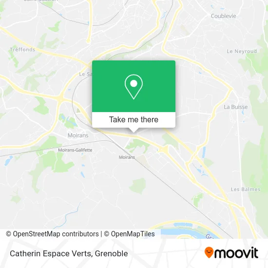 Catherin Espace Verts map