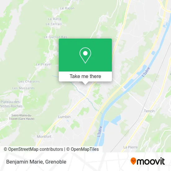 Benjamin Marie map