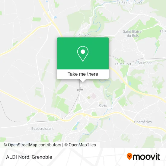 ALDI Nord map