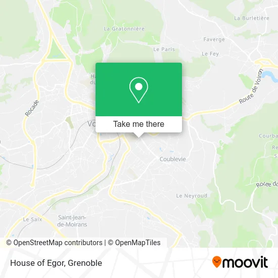 House of Egor map
