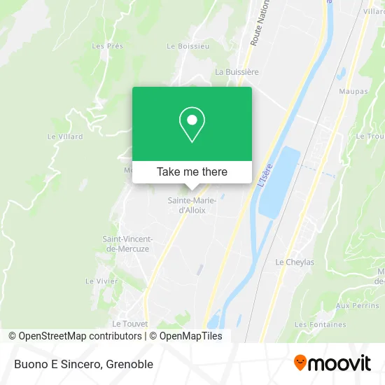 Buono E Sincero map