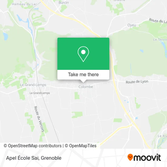 Apel École Sai map