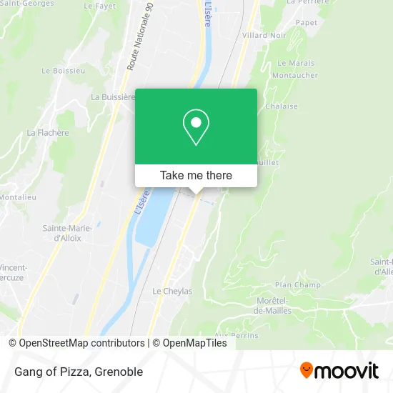 Gang of Pizza map
