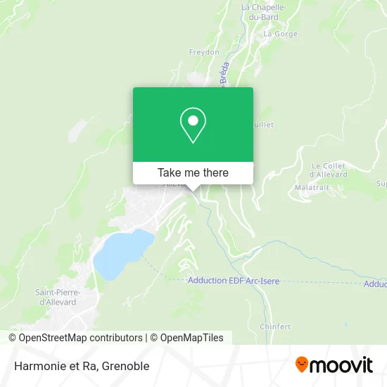 Harmonie et Ra map