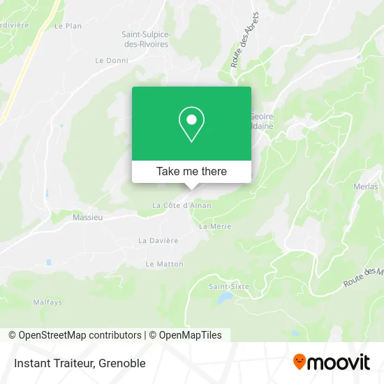 Instant Traiteur map