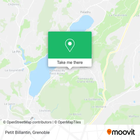 Petit Billantin map
