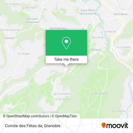 Comite des Fêtes de map
