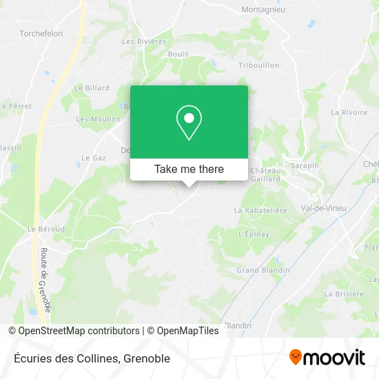 Écuries des Collines map