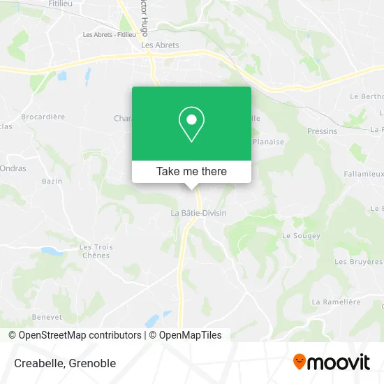 Creabelle map