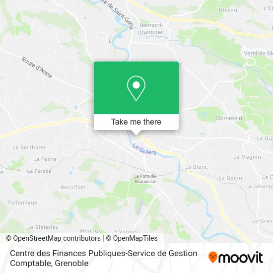Centre des Finances Publiques-Service de Gestion Comptable map