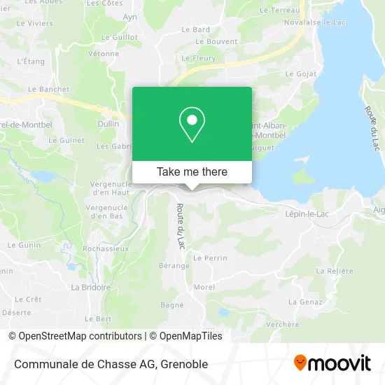 Communale de Chasse AG map