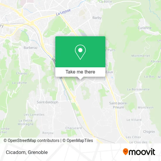 Cicadom map