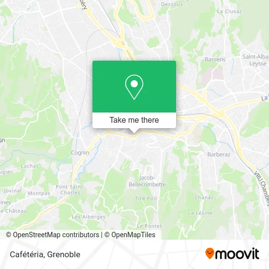 Cafétéria map