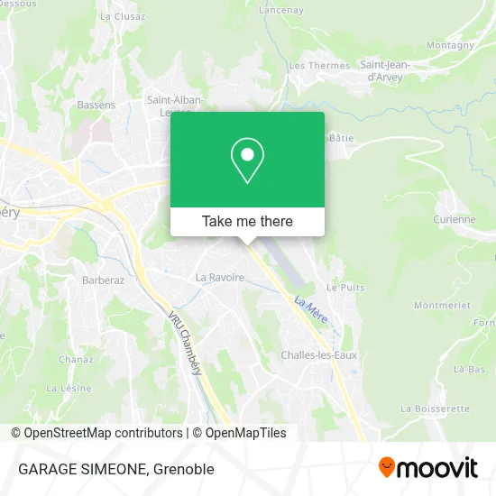 GARAGE SIMEONE map