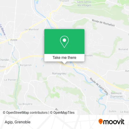 Agip map