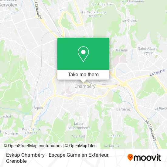 Eskap Chambéry - Escape Game en Extérieur map