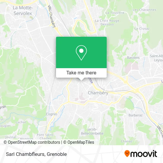 Sarl Chambfleurs map