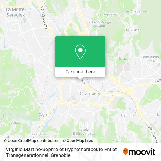 Virginie Martino-Sophro et Hypnothérapeute Pnl et Transgénérationnel map