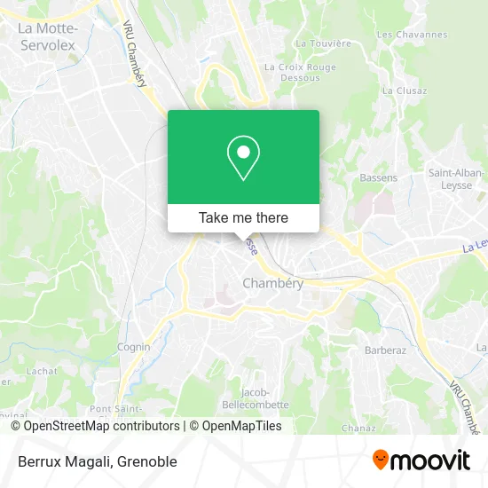 Berrux Magali map