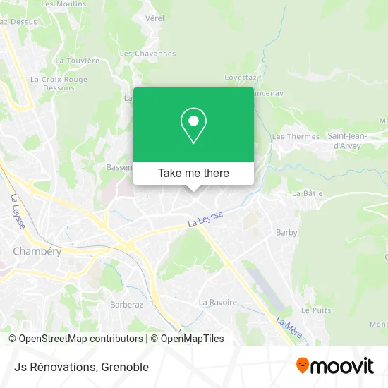 Js Rénovations map