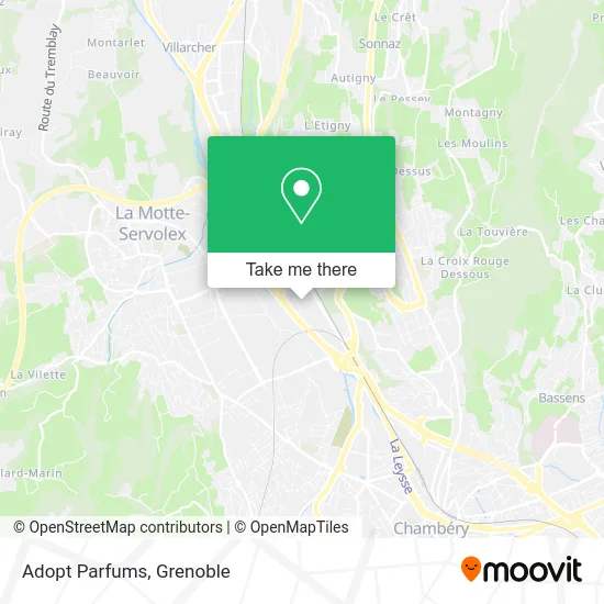 Adopt Parfums map