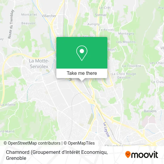 Chamnord map