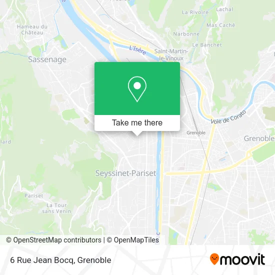 6 Rue Jean Bocq map
