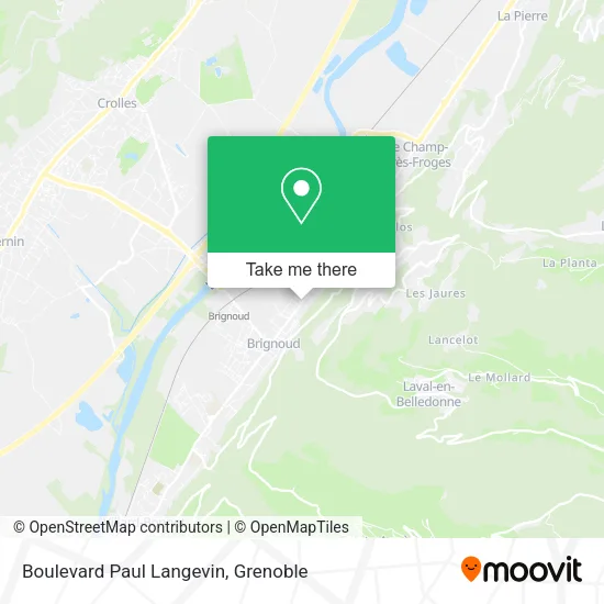 Boulevard Paul Langevin map
