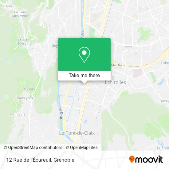 12 Rue de l'Écureuil map