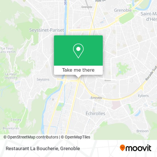 Restaurant La Boucherie map