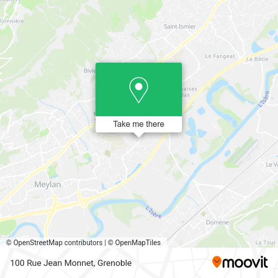 100 Rue Jean Monnet map