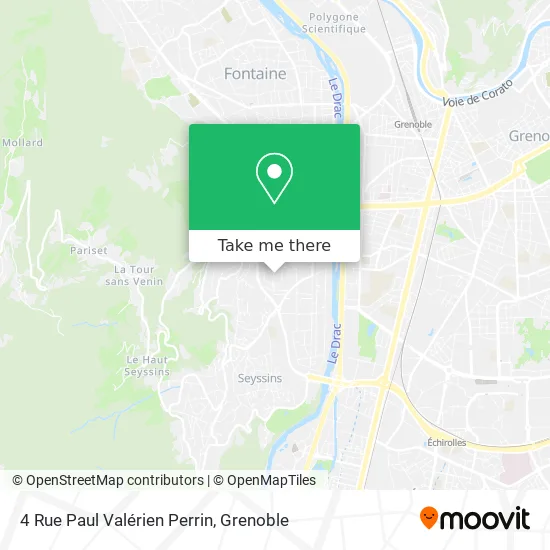 4 Rue Paul Valérien Perrin map