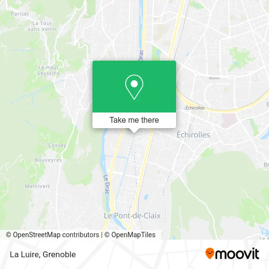 La Luire map
