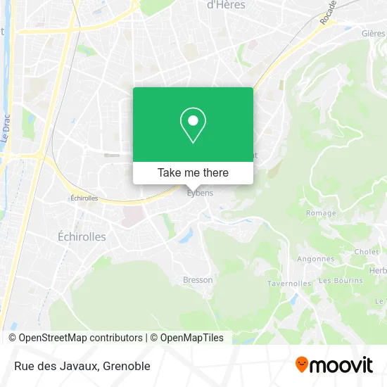 Rue des Javaux map