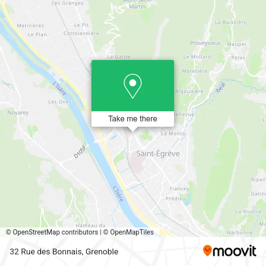 32 Rue des Bonnais map