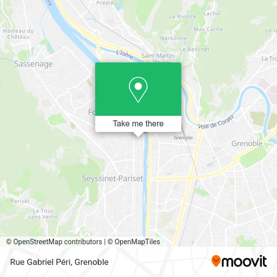 Rue Gabriel Péri map