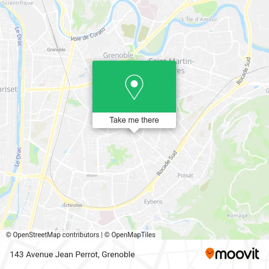 143 Avenue Jean Perrot map