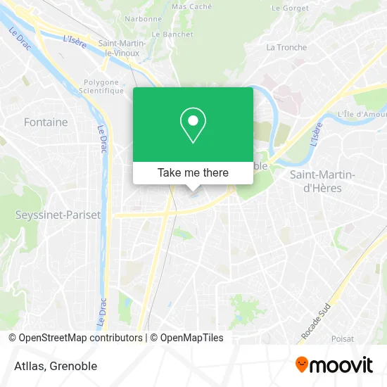 Atllas map