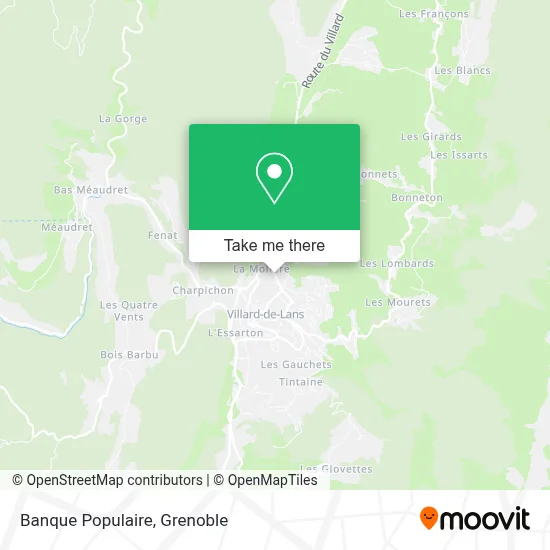 Banque Populaire map