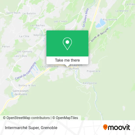 Intermarché Super map