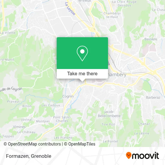Formazen map