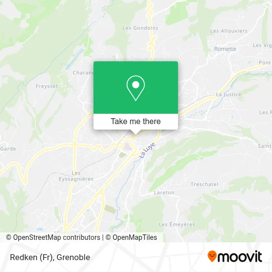 Redken (Fr) map