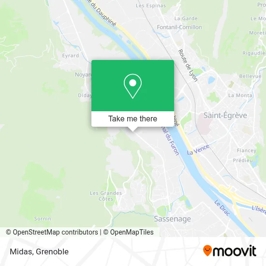 Midas map