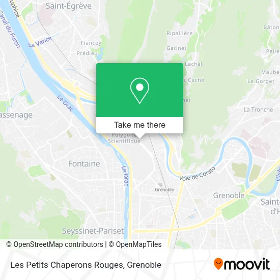Les Petits Chaperons Rouges map