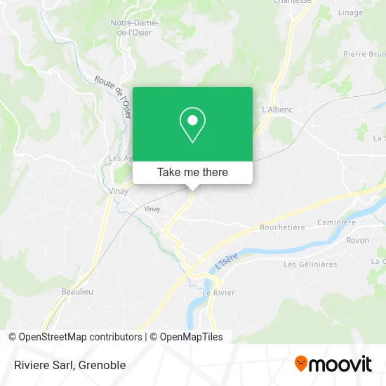 Riviere Sarl map