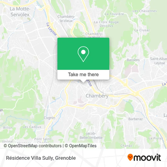 Résidence Villa Sully map