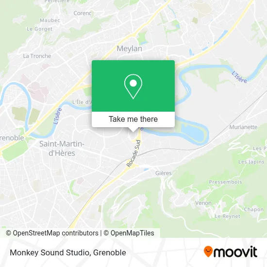 Monkey Sound Studio map